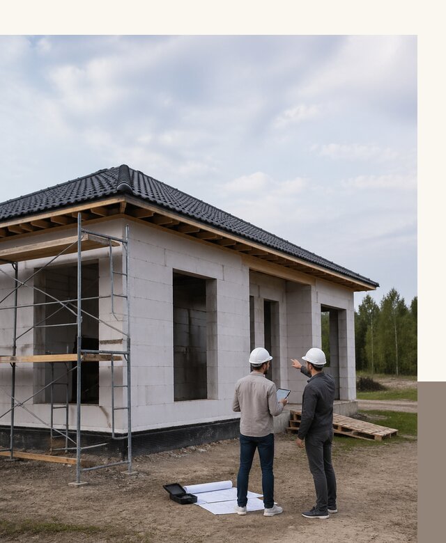 Проектирование одноэтажных домов из газобетона в Костроме